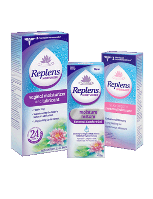 Replens Long-Lasting Vaginal Moisturizer packaging