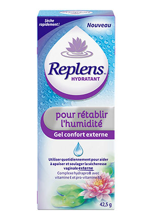 Replens gel confort externe pour rétablir l’humidité